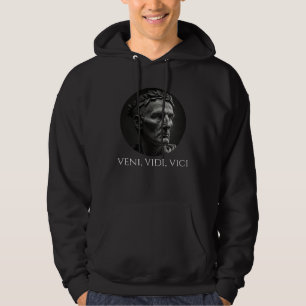 Gaius Julius Caesar  Veni Vidi Vici  Latijns citaa Hoodie