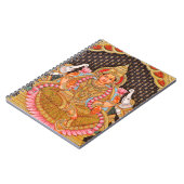 GAJA LAKSHMI INTRICATE TANJORE PAINTING {SOUTH IND NOTITIEBOEK (Linkerzijde)