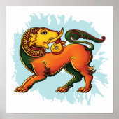 Gajasinha – Mythical Guardian of Strength Poster (Voorkant)