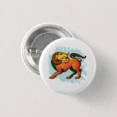 Gajasinha – Mythical Guardian of Strength Ronde Button 3,2 Cm (Voorkant /achterkant)