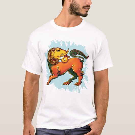 Gajasinha – Mythical Guardian of Strength T-shirt (Voorkant)