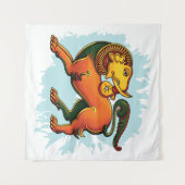 Gajasinha – Mythical Guardian of Strength Wandkleed (Voorkant (horizontaal))