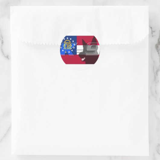 GAK9 RONDE STICKER (Tas)