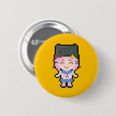 Gakkou Gurashi! ~ Yuki Takeya Ronde Button 5,7 Cm (Voorkant /achterkant)