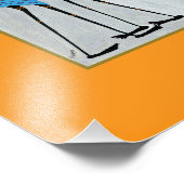 Gakonga Afrikaanse kunst, Waterverf Maasai Warrior Foto Afdruk (Hoek)