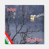 GAL009 BELLAGIO, Comomeer, Italië, Koelkast Magneet (Voorkant)