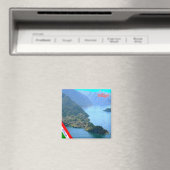 GAL016 BELLAGIO, Comomeer, Italië, Koelkast Magneet (Insitu (Vaatwasser))