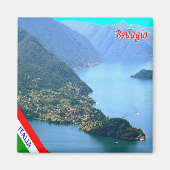 GAL016 BELLAGIO, Comomeer, Italië, Koelkast Magneet (Voorkant)