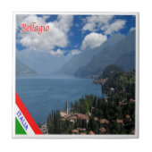 GAL017 BELLAGIO, Comomeer, Italië, Tegeltje (Voorkant)