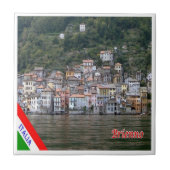 GAL021 BRIENNO, Comomeer, Italië, Tegeltje (Voorkant)