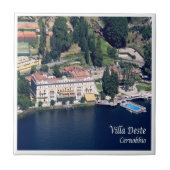 GAL025 CERNOBBIO, Comomeer, Italië, Tegeltje (Voorkant)