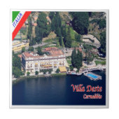 GAL027 CERNOBBIO, Comomeer, Italië, Tegeltje (Voorkant)
