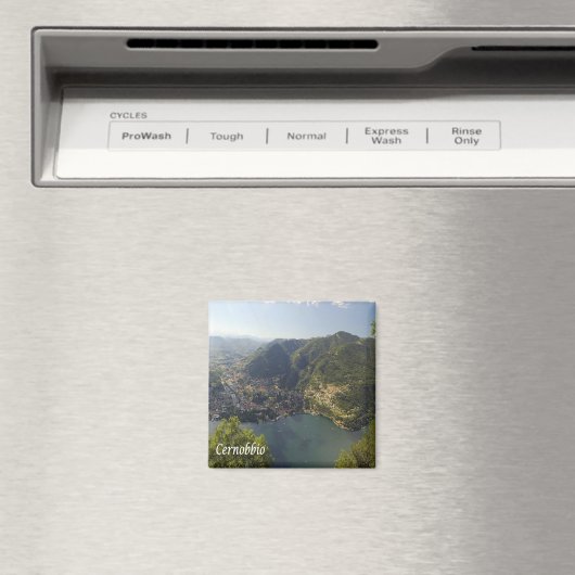 GAL028 CERNOBBIO, Comomeer, Italië, Koelkast Magneet (Insitu (Vaatwasser))