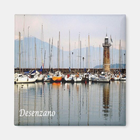 GAL036 DESENZANO, Gardameer, Italië, Koelkast Magneet (Voorkant)