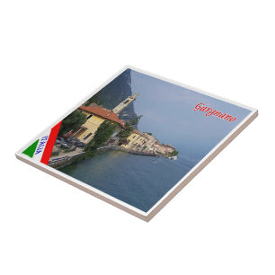 GAL040 GARGNANO, Gardameer, Italië, Tegeltje