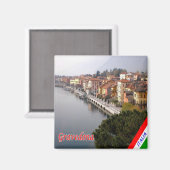 GAL043 GRAVEDONA - Lake Como - Italy - Fridge Magneet (Voorkant / Achterkant)