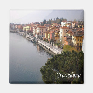 GAL044 GRAVEDONA - Comomeer - Italië - Fridge Magneet