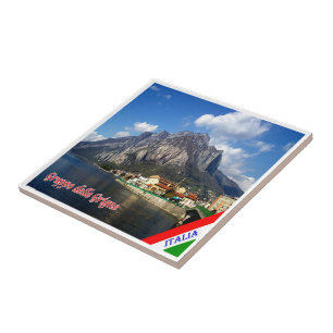 GAL045 GRUPPO DELLE GRIGNE, Meer van Lecco, Tegeltje