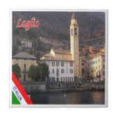 GAL056 LAGLIO, Comomeer, Italië, Tegeltje (Voorkant)