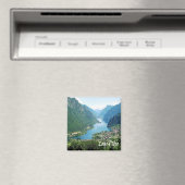 GAL065 LAKE IDRO, Panorama, Italië, Koelkast Magneet (Insitu (Vaatwasser))