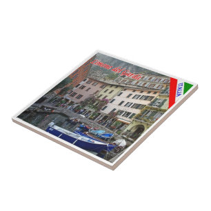 GAL075 LIMONE del GARDA, Port, Italië, Tegeltje