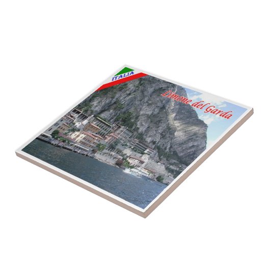 GAL078 LIMONE del GARDA, Italië, Tegeltje (Zijkant)