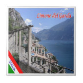 GAL079 LIMONE del GARDA, Italië, Tegeltje (Voorkant)