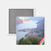 GAL082 LOVERE, Iseomeer, Italië, Koelkast Magneet (Voorkant / Achterkant)