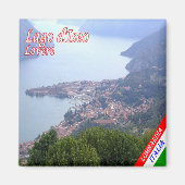 GAL082 LOVERE, Iseomeer, Italië, Koelkast Magneet (Voorkant)