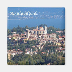 GAL086 MANERBA del GARDA, Italië, Koelkast Magneet