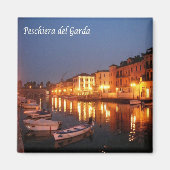 GAL095 PESCHIERA del GARDA, Italië, Koelkast Magneet (Voorkant)