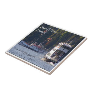 GAL100 COMO MEER, Boten, Italië, Tegeltje