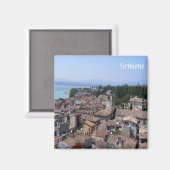 GAL110 SIRMIONE, Gardameer, Italië, Koelkast Magneet (Voorkant / Achterkant)