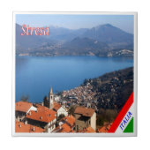 GAL115 STRESA, Lago Maggiore, Italië, Tegeltje (Voorkant)