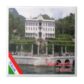 GAL129 TREMEZZO, Comomeer, Italië, Tegeltje (Voorkant)