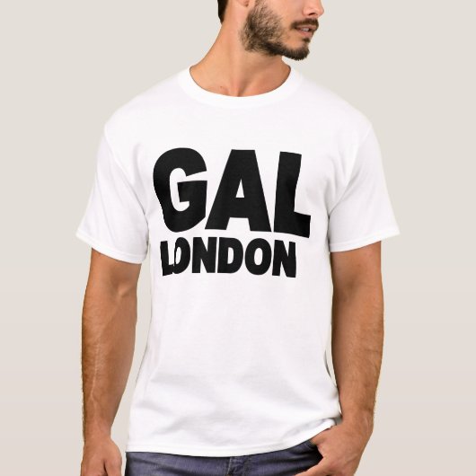 GAL LONDON T-SHIRT (Voorkant)