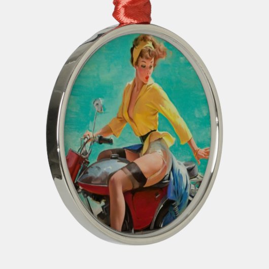  Gal Metalen Ornament (Rechts)