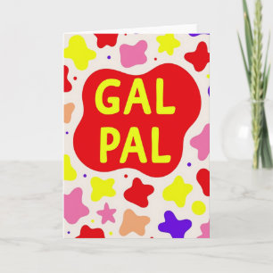 Gal Pal Vriendschapskaart Kaart