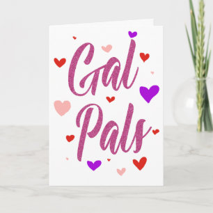 Gal Pals Happy Galentines Day Valentijnse Love Kaart