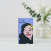 Gal Visitekaartje Art (Staand voorkant)