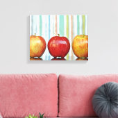 Gala-appelen, met meerdere kleuren en met meerdere canvas afdruk (Insitu (Woonkamer))