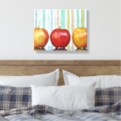 Gala-appelen, met meerdere kleuren en met meerdere canvas afdruk (Insitu (Slaapkamer))