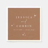 GALA Bohemian Terracotta Celestial Star Desert Servet (Voorkant)