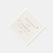 GALA Bohemian Terracotta Celestial Star Nap Servet (Hoek)