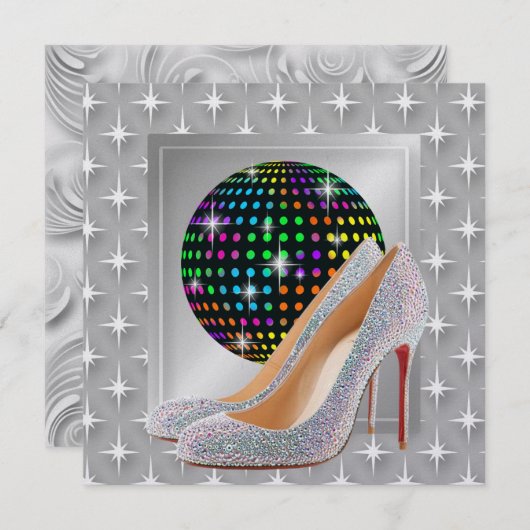 Gala Event / Disco Kaart (Voorkant / Achterkant)