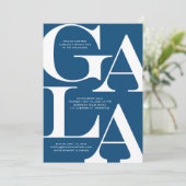 Gala Kaart (Staand voorkant)