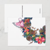 Gala met Kerst C Feestdagenkaart (Voorkant / Achterkant)