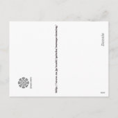 Gala met Kerst C Feestdagenkaart (Achterkant)