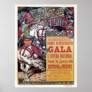 gala, middeleeuws  poster