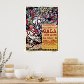  gala, middeleeuws  poster (Keuken)